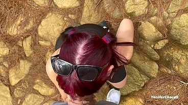 Fucked outdoors