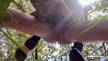 Fucked outdoors