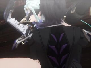Dottore x Pantalone - Genshin Impact Yaoi Animation R34