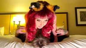 foxy facesitting & ass eating milf melody mynx & justan cock