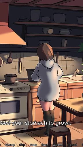 Hazelnut Latte: Male on Shemale Double Cumshot - Episode 13