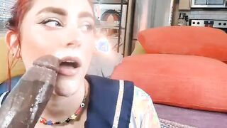 Thick PAWG Sloppy BBC Blowjob and Balls Deep Fucked