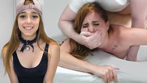Hot teen neighbor's wife moans loudly during extreme POV doggystyle