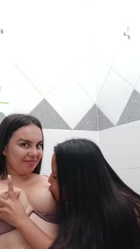 Breastfeeding &amp; Erotic Tit Sucking in Clinic   Clip 1