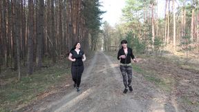 Outdoor Fun with a Horny German Slut