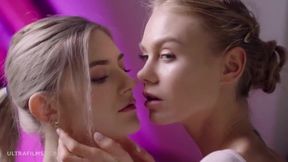 ULTRAFILMS Nancy A and Eva Elfie really like having sex with one another and it shows