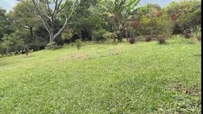 Horny Guy with Glasses Shows You His Morning Erection and Masturbates Outdoors - Andcristian