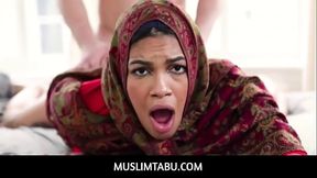 MuslimTabu - Arab Stepsister In Hijab Gets For Arranged Marriage- Maya Farrell