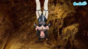 ”Upside Down Bat Costume Teen Cums Hard”