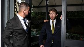 It’s raining and we are alone in the office