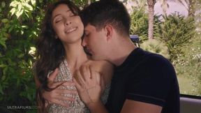 Sex in the garden with a gorgeous curly-haired Eva Generosi