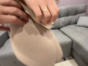Mushroom Walk in the Forest Tick in the Pussy