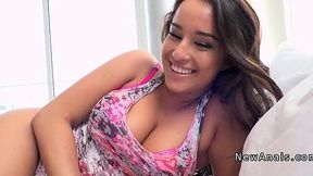 Big booty Latina takes it up the ass like a pro