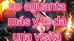 Your girlfriend can't take it anymore and secretly pays you a visit