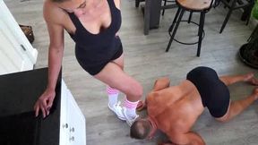 Sniff my sweaty sock deeply