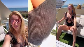 coucou les zamours 3 eme journee au cap d agde au petit matin, ou presque...