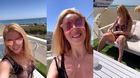 coucou les zamours 3 eme journee au cap d agde au petit matin, ou presque...