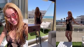 coucou les zamours 3 eme journee au cap d agde au petit matin, ou presque...