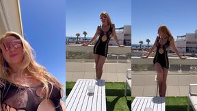 coucou les zamours 3 eme journee au cap d agde au petit matin, ou presque...