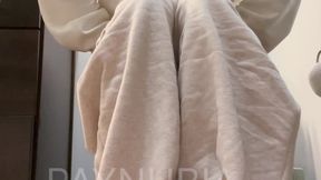 student rushes to the bathroom has a test in 2 hours | toilet humiliation feet bare feet soles naked