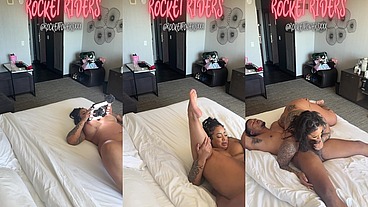 ROCKETRIDERS FT BADKITTY BBW BADDIE WITH ALOT OF ASS BTS!