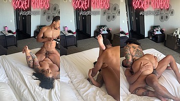 ROCKETRIDERS FT BADKITTY BBW BADDIE WITH ALOT OF ASS BTS!