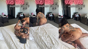 ROCKETRIDERS FT BADKITTY BBW BADDIE WITH ALOT OF ASS BTS!