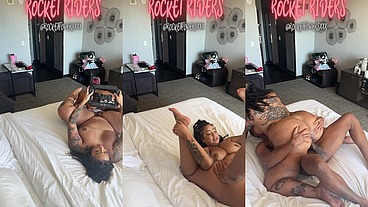 ROCKETRIDERS FT BADKITTY BBW BADDIE WITH ALOT OF ASS BTS!