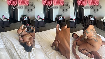 ROCKETRIDERS FT BADKITTY BBW BADDIE WITH ALOT OF ASS BTS!