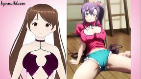 Try Not To Cum Challenge To Anime Waifus (Rule 34, Hentai VTuber)