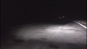 Slut Walk Fetish Dressed on the Side of the Highway Almost Naked