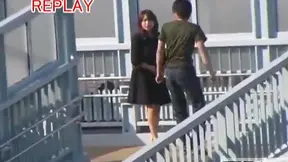 Adventurous Lecherous Japanese Babe Shows Off Naked Body Publicly