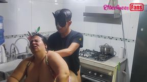 Big Ass MILF Stepmom Fucked, Slow Motion Fans Only