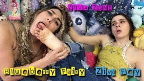 4K Ziva Fey Footworship Fun Slideshow With Blueberry Fairy