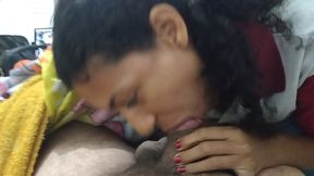 jade cristal rj - chegou do trabalho e contou que chupou o seguranca no trabalho
