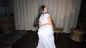 Amateur Colombian Anna Cherry gets filmed while giving a blowjob and riding cock
