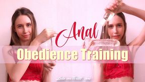 Anal Obedience Training (MESMERIZE) - Femdom POV Clip by Leda von Thrill - Mobile Version MP4 480p