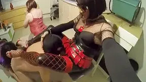 Kinky Boy And 3 Shemales