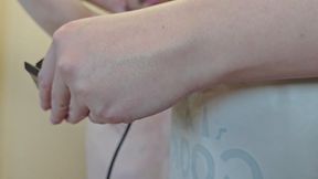 Barbershop Fetish: Shaving Armpits, Penis, and Scrotum for Tips