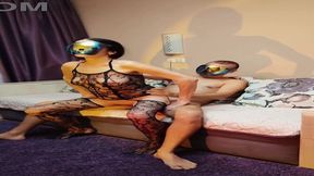 Mature HOT MOM gives a sensual head before getting pounded in the rear