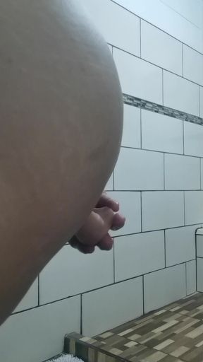 My Ass Swallowing a Dildo