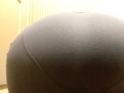 Shaking, Bouncing, and Spanking His Ass In The Bathroom for Daddy