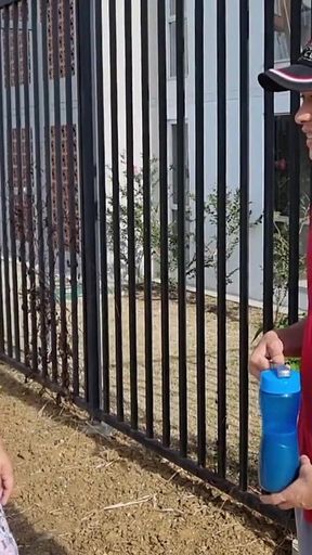 Pregnant Woman Has Quick Sex with Her Neighbor on the Stairs of Her Building - Savannah Watson