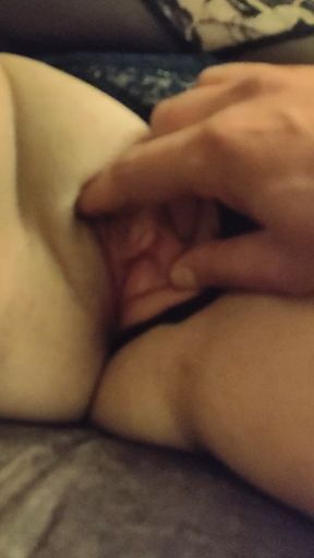 Redhead Curvy MILF Enjoys Caresses