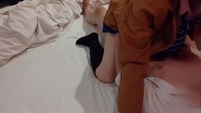 女子高生コスプレ おマンコの中に精液出しすぎだよ おマンコから精液垂れてきちゃった 素人 個人撮影 中出し 女の子