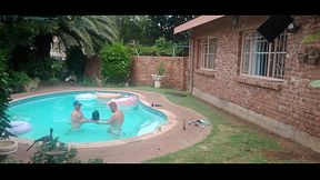 Dare me to play with them in the swimming pool eating some dick