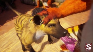 Sexy furry babe gets fucked by everyone until she squirts in Wild Life sex