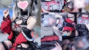 Big-titted cosplay vixen creampied raw