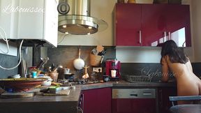 nue en interieur mais aussi en exterieur pour aller chercher ma voiture