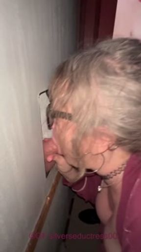 Wife shows off wedding ring as she sucks a strangers cock to completion. See more hot vids at my OF